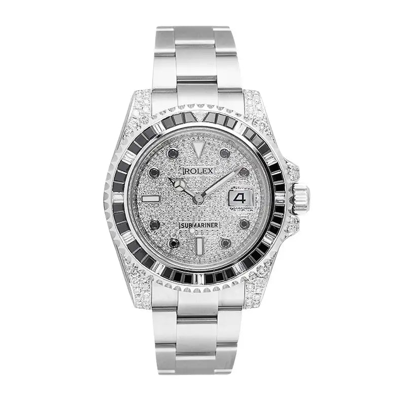 Full view of Rolex Submariner Date Diamond Set 116610LN