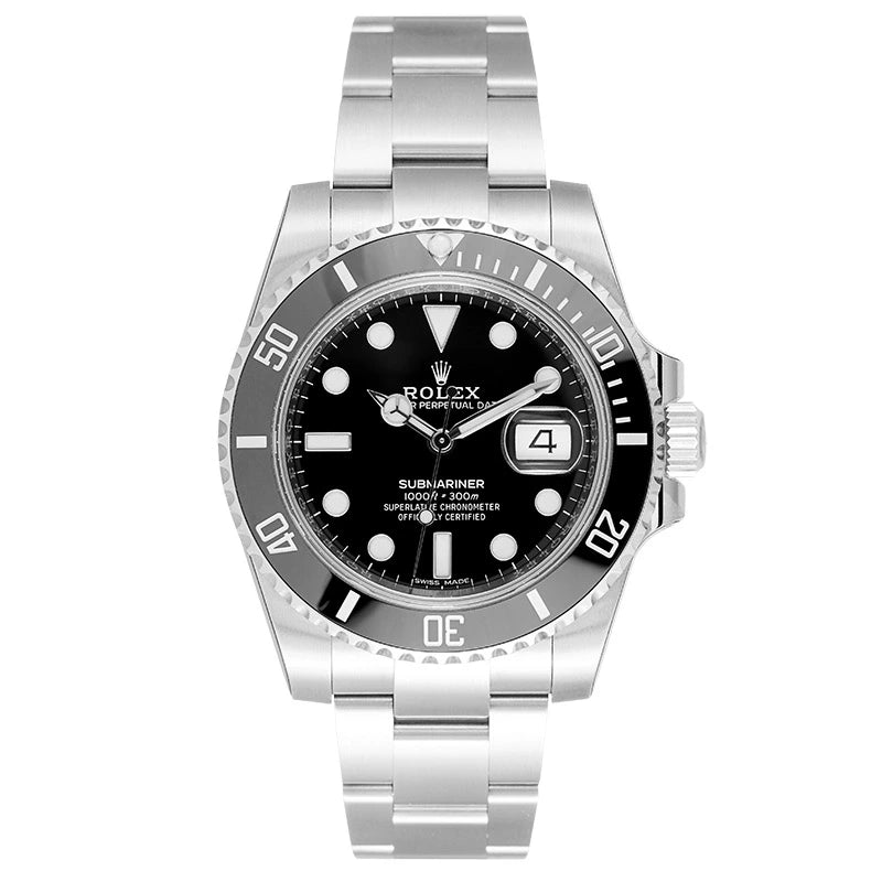 Full view of Rolex Submariner Date Black Dial 116610LN