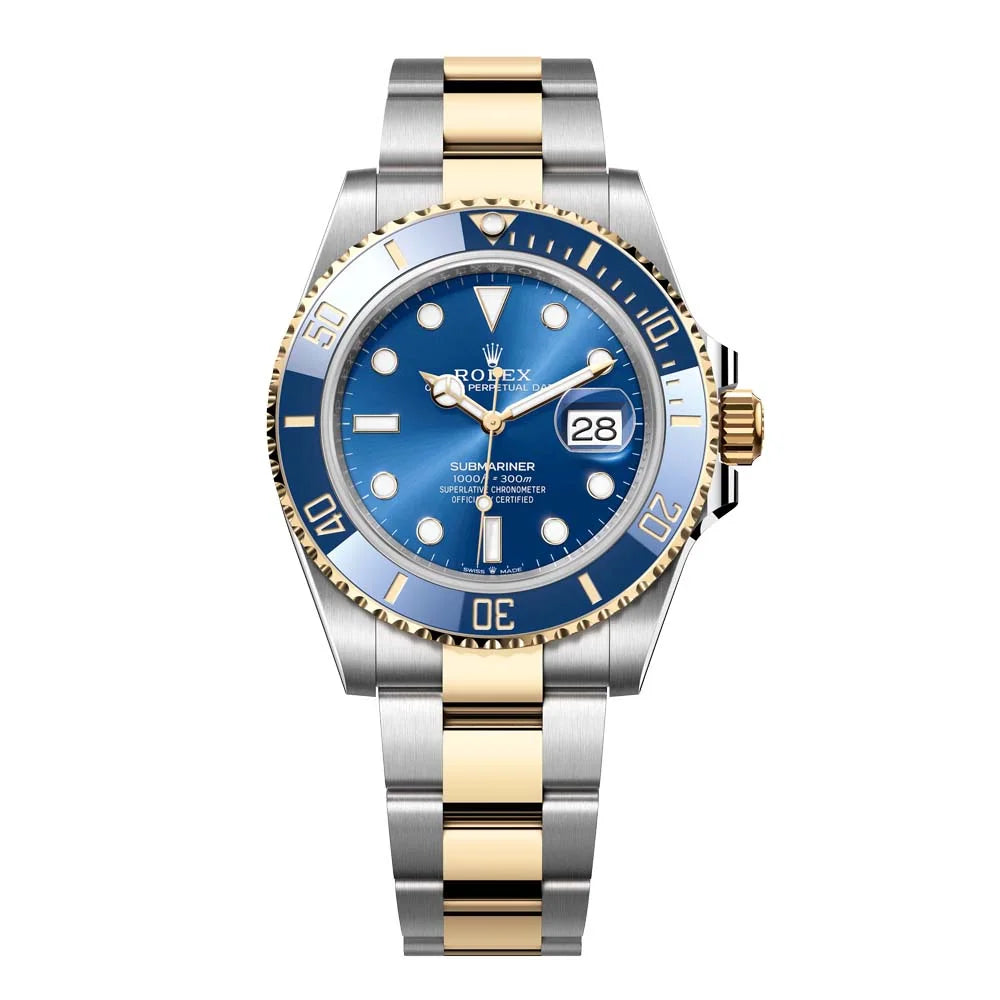 Full view of Rolex Submariner Date Steel Yellow Gold 126613LB