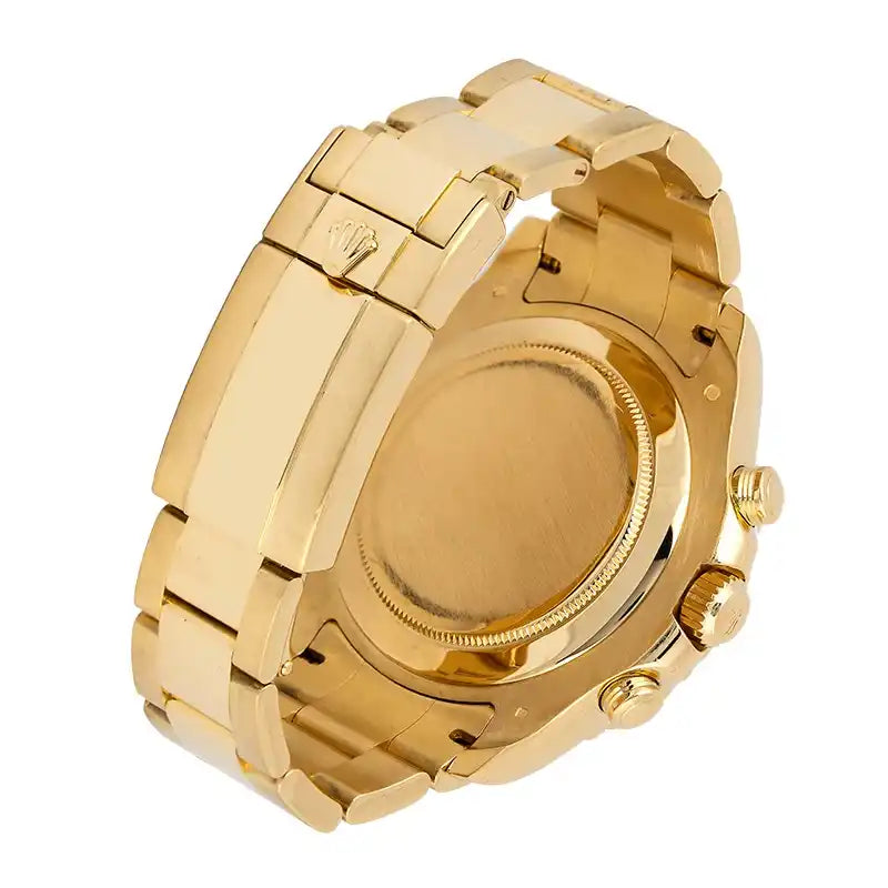 Back view - Rolex Yacht-Master II 18ct Yellow Gold White Dial 116688