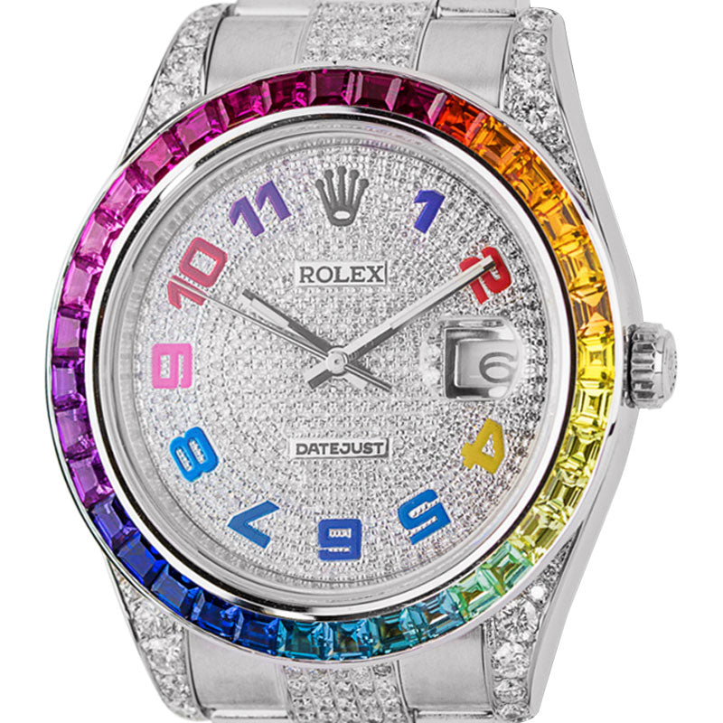 Datejust rainbow hotsell