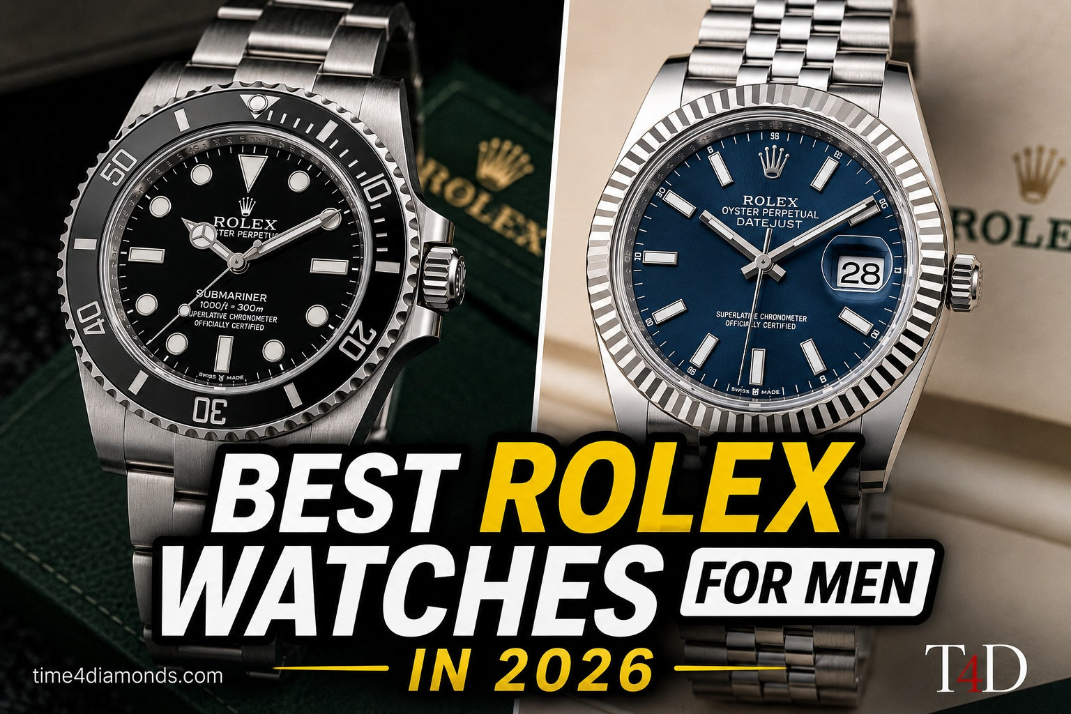 Best Rolex Watches for Men in 2026