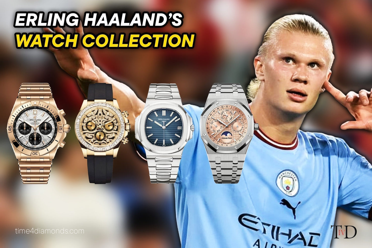 Erling Haaland's INSANE Watch Collection.