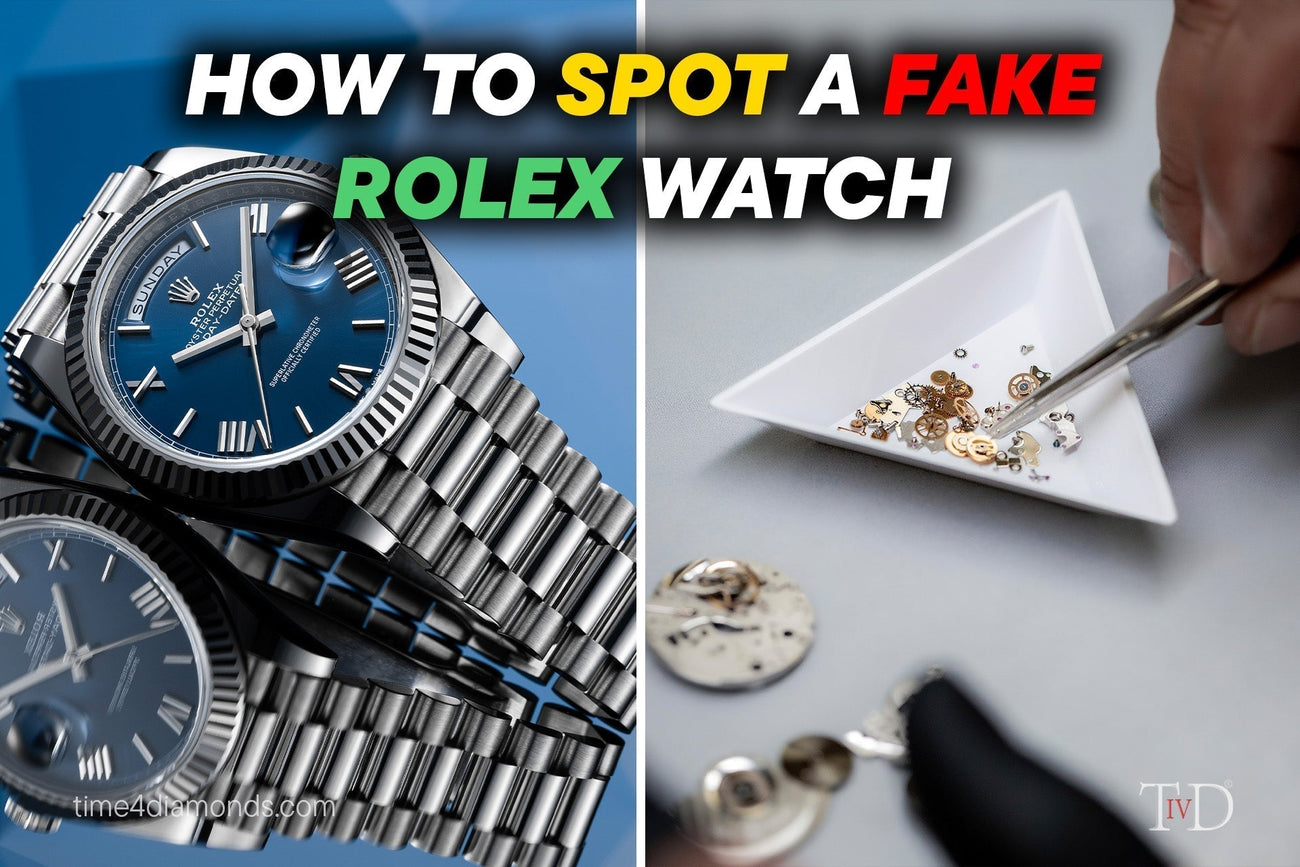 How to Spot a Fake Rolex Watch (2026) | Time 4 Diamonds