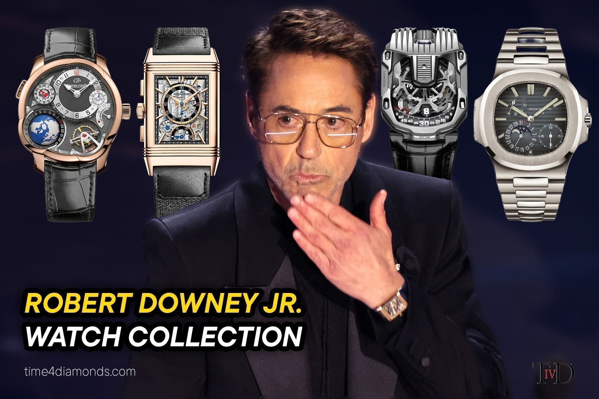 Robert Downey Jr Watch Collection