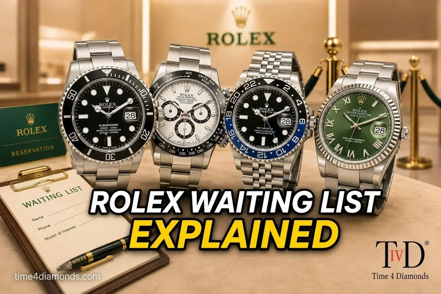 The Rolex Waiting List Explained: How It Works and How to Skip It