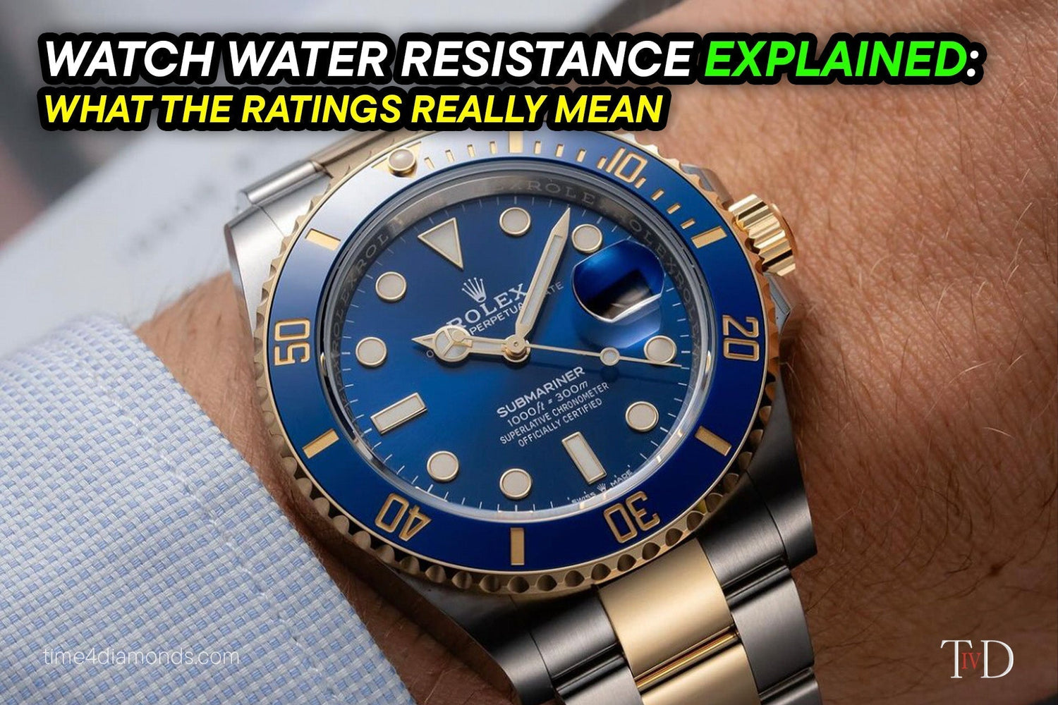 Watch Water Resistance Explained: What the Ratings Really Mean