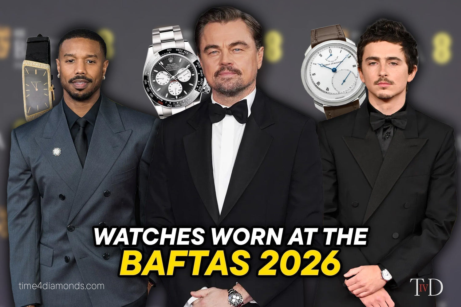Watches Worn at the Baftas 2026