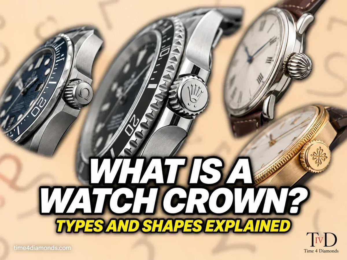 What Is a Watch Crown? Types, Shapes and Functions Explained
