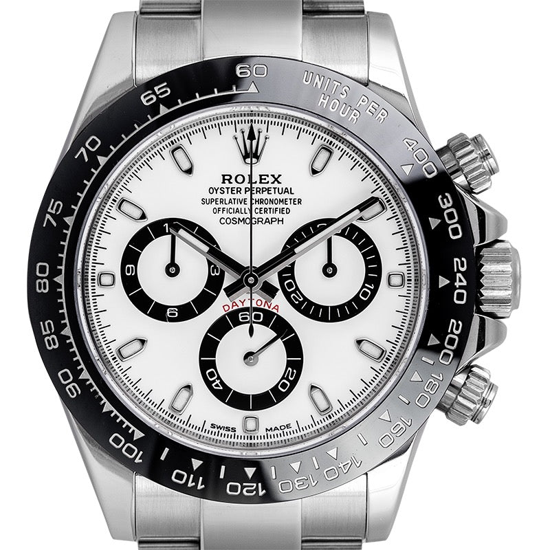 Rolex Cosmograph Daytona Stainless Steel White Dial 116500LN