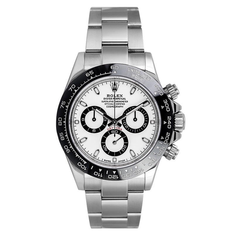 Rolex Cosmograph Daytona Stainless Steel White Dial 116500LN