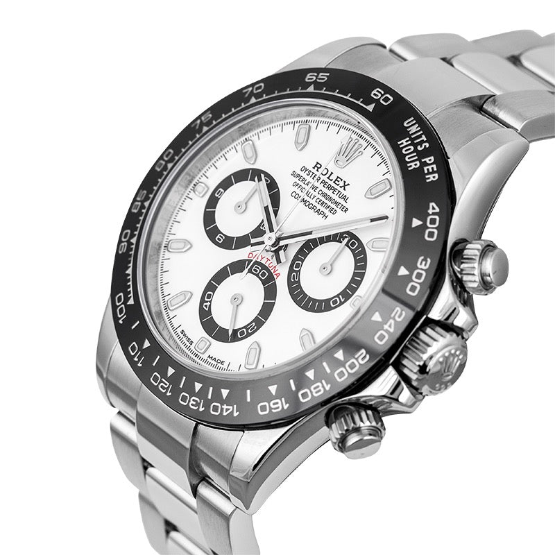 Rolex Cosmograph Daytona Stainless Steel White Dial 116500LN