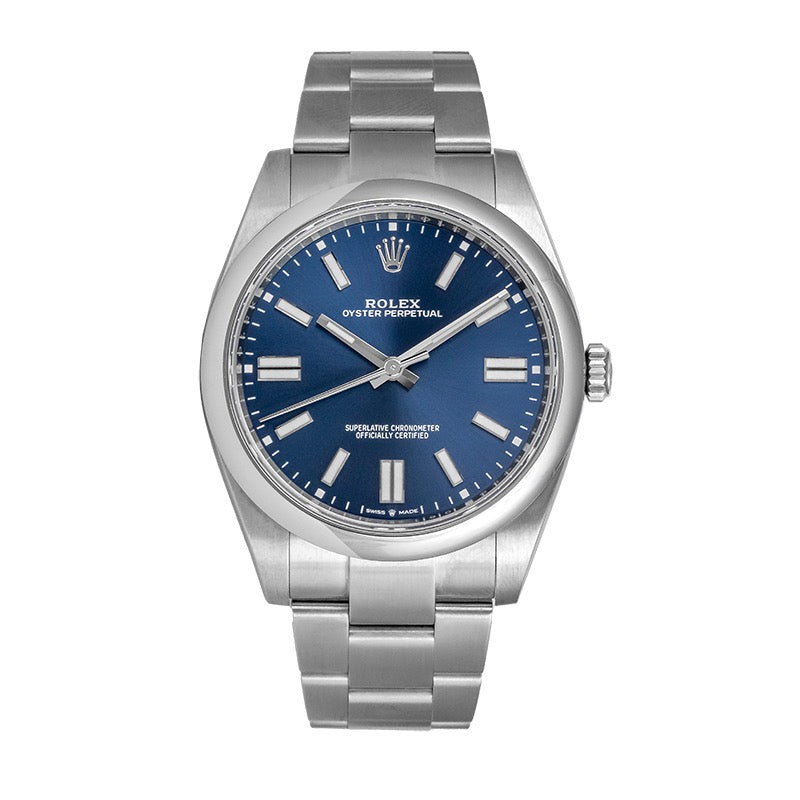 Rolex Oyster Perpetual 41 Steel Blue Dial 124300