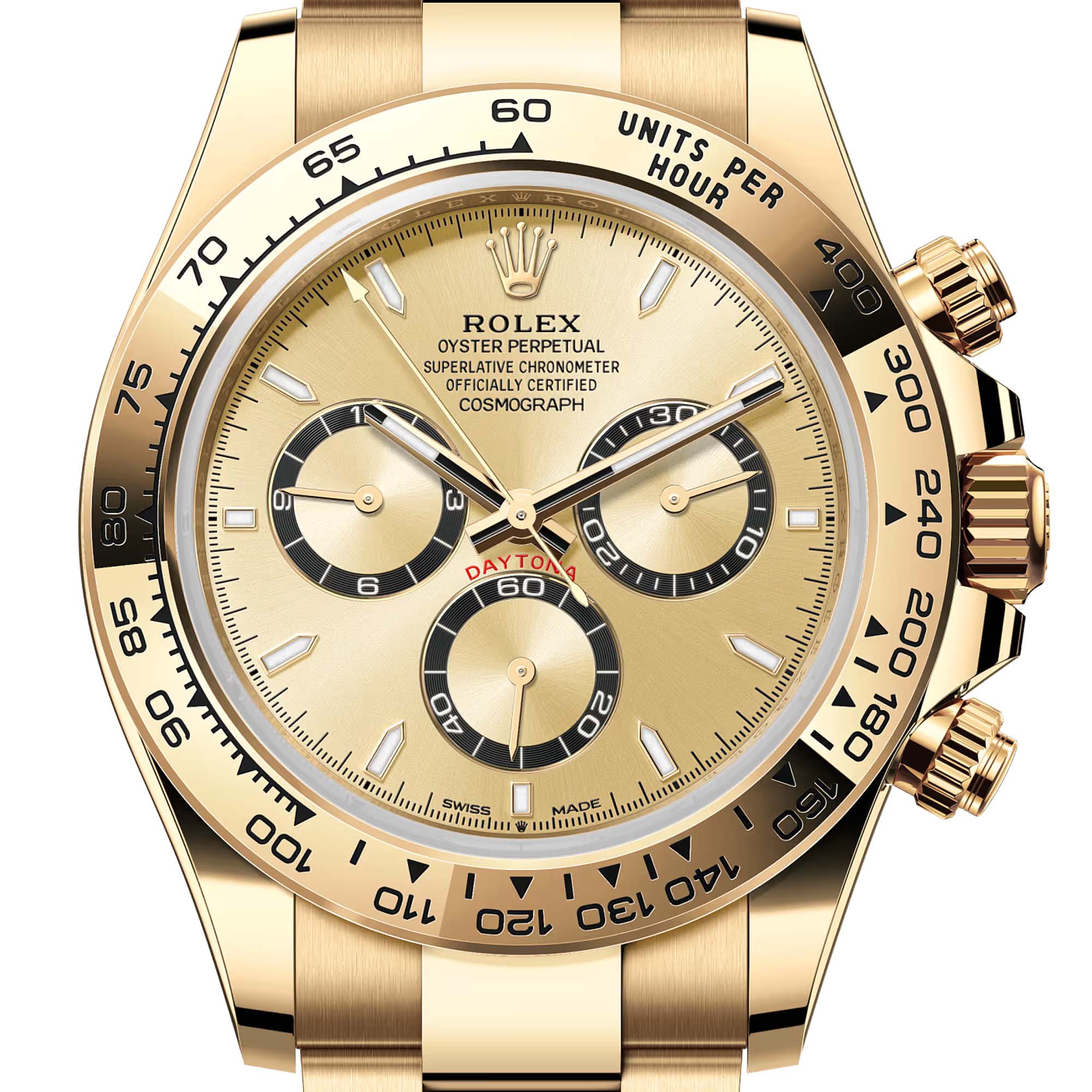 Rolex Daytona Yellow Gold Champagne Dial 126508