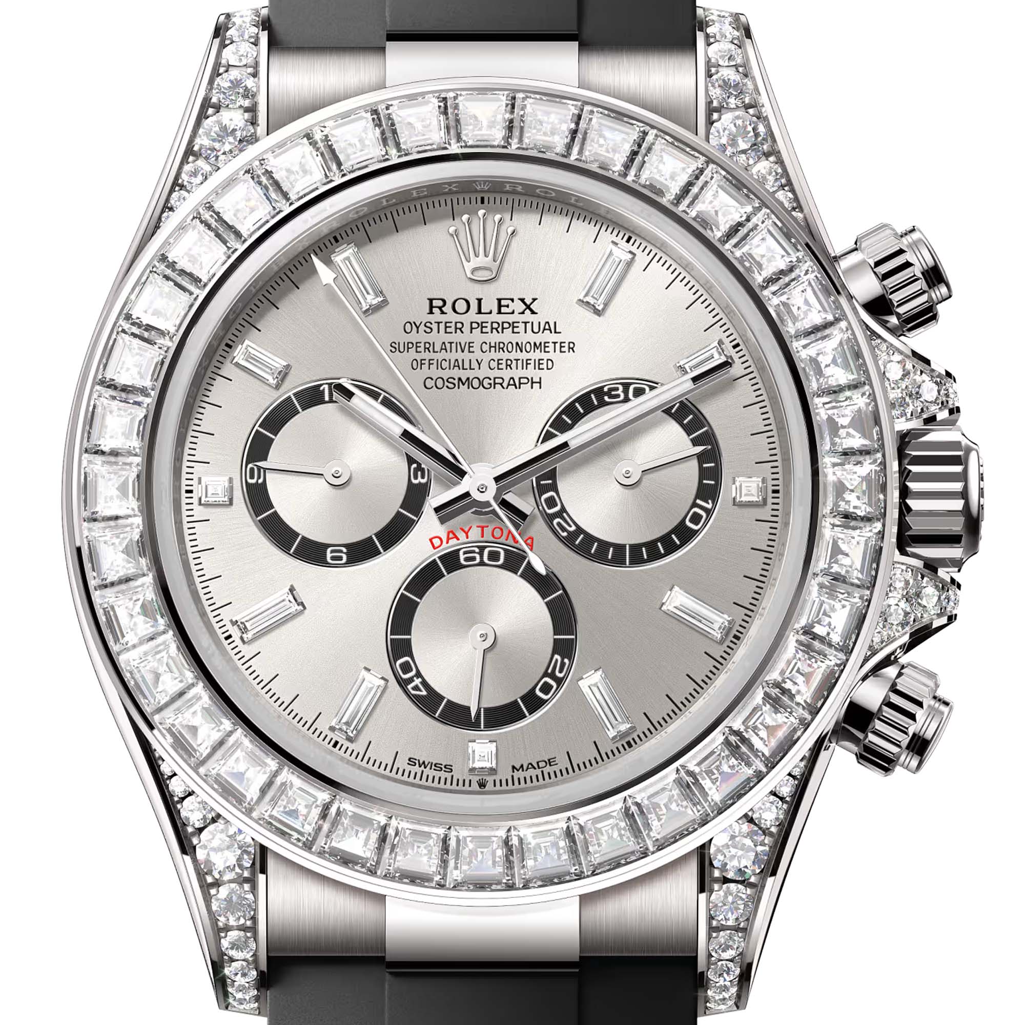 Rolex Daytona 18ct White Gold Diamond Set 126539TBR