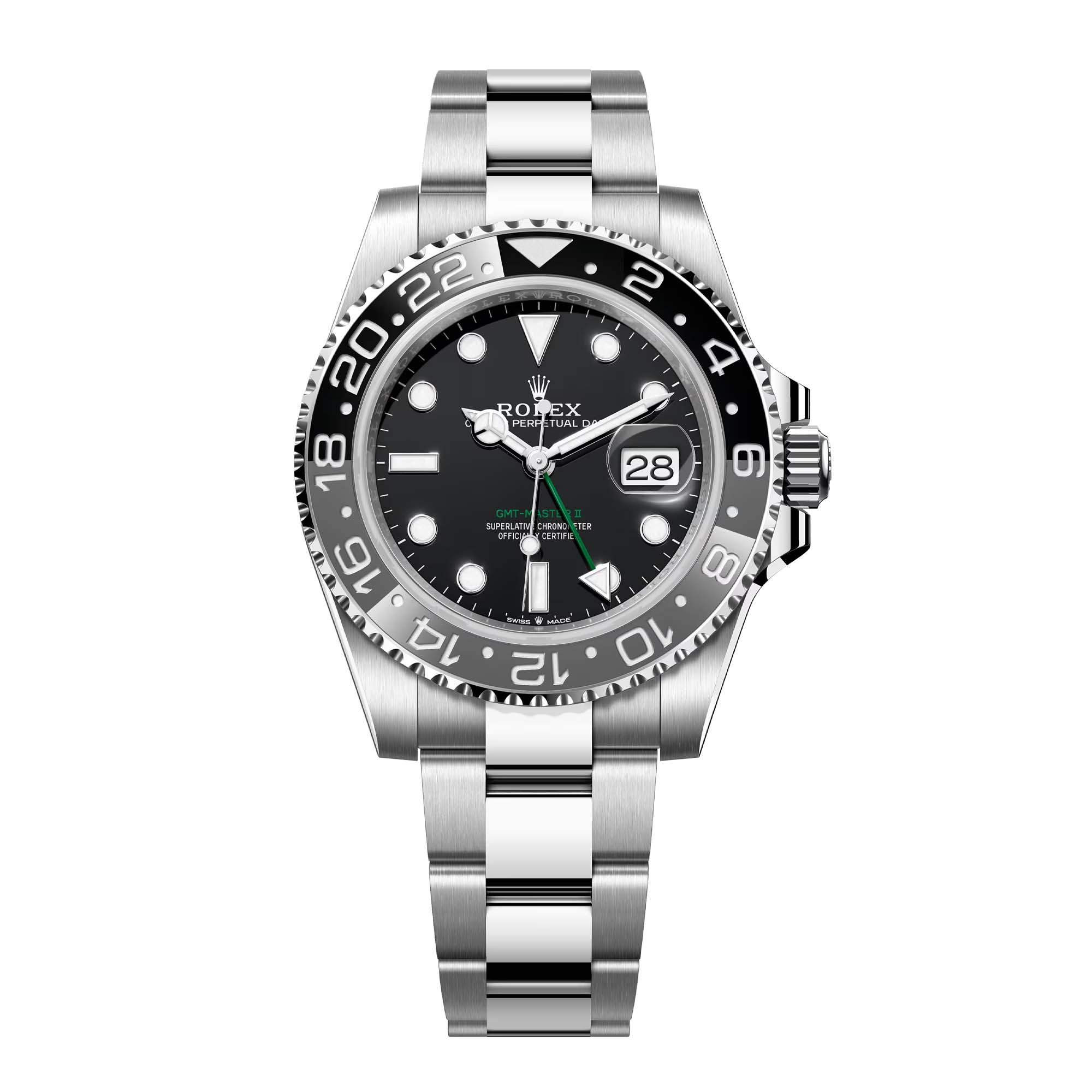 Rolex GMT-Master II Stainless Steel Black Dial Oyster 126710GRNR