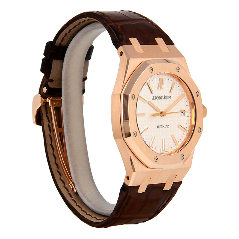 Audemars Piguet Royal Oak 39mm Rose Gold White Dial 15300OR.OO.D088CR.02