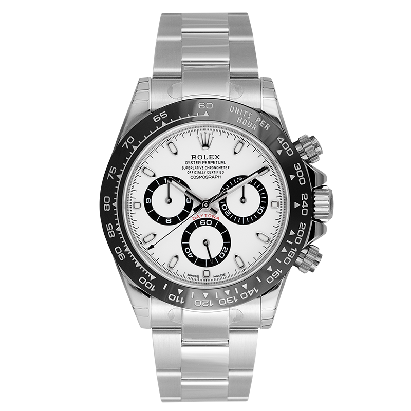 Rolex Cosmograph Daytona Stainless Steel White Dial 116500LN