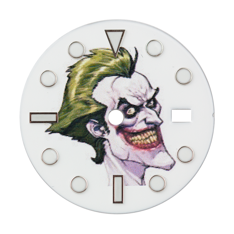 Rolex Submariner/GMT-Master II Joker Print Custom Dial White Index