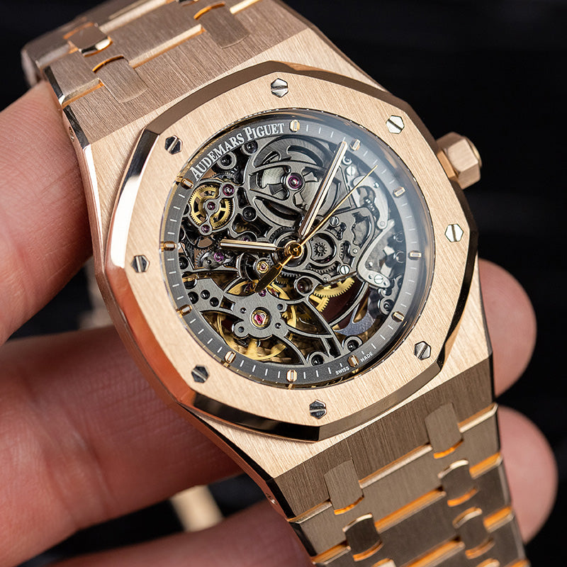 Audemars Piguet Royal Oak Openworked 39m Rose Gold 15305OR.OO.D088CR.01