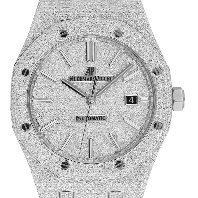 Audemars Piguet Royal Oak 41 Custom Micro Diamond Set