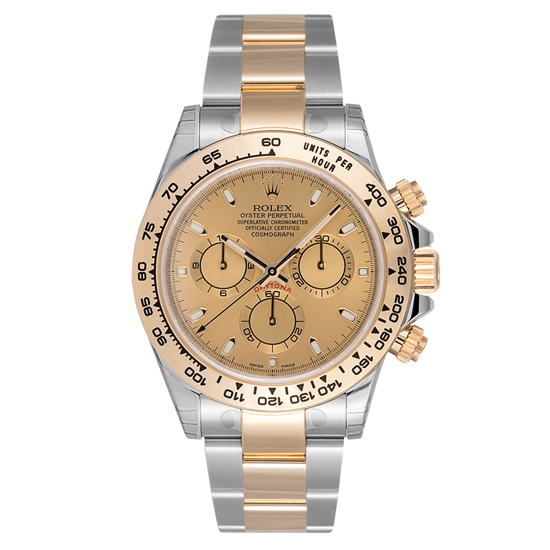 Rolex Cosmograph Daytona Stainless Steel and 18ct Yellow Gold Champagne/Index 116503