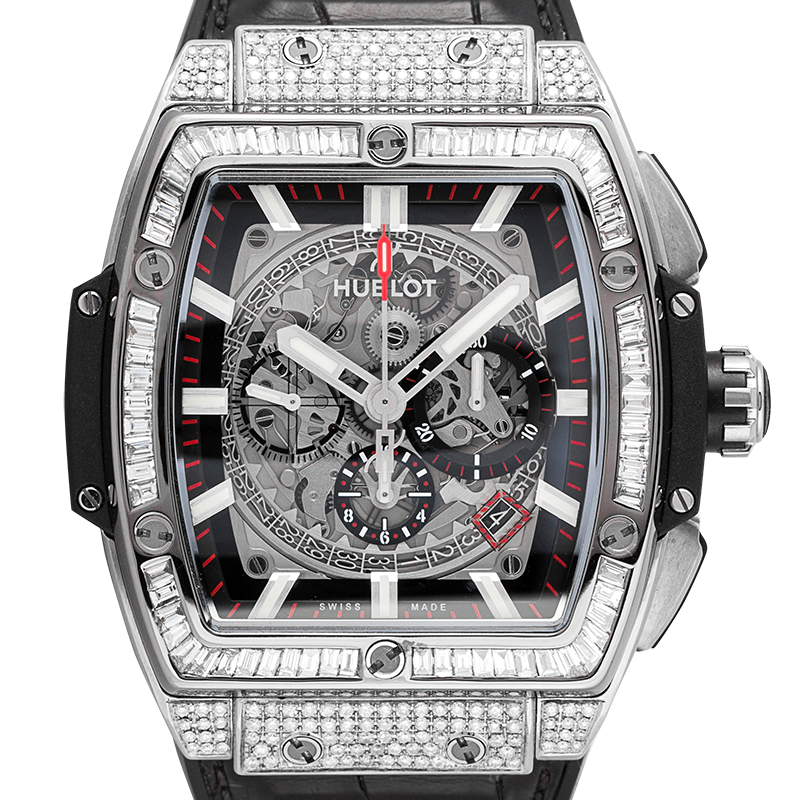 Hublot Spirit of Big Bang Titanium Custom Diamond Set 601.NX.0173.LR