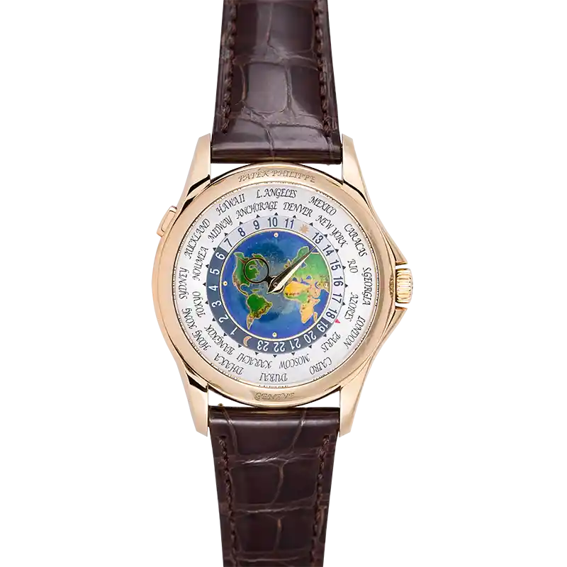 Front view -PP Complications World Time Yellow Gold 5131J-001