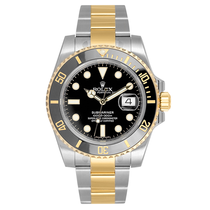 Rolex Submariner Date 40mm Steel and Yellow Gold Black Dial 116613LN