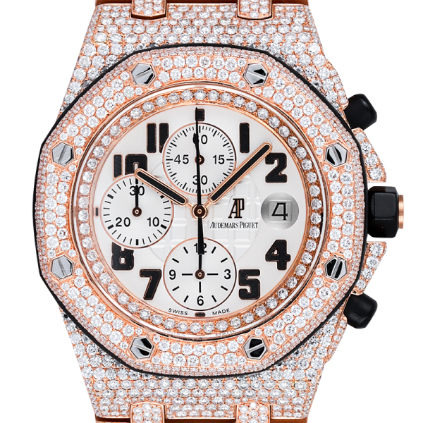 Audemars Piguet Royal Oak Offshore 42mm Pink Gold Micro Diamond Set 26470OR.OO.1000OR.01