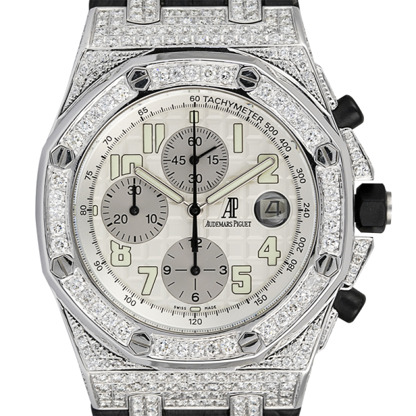 Audemars Piguet Royal Oak Offshore 42mm Diamond Set with White Dial 25940SK.OO.D002CA.02