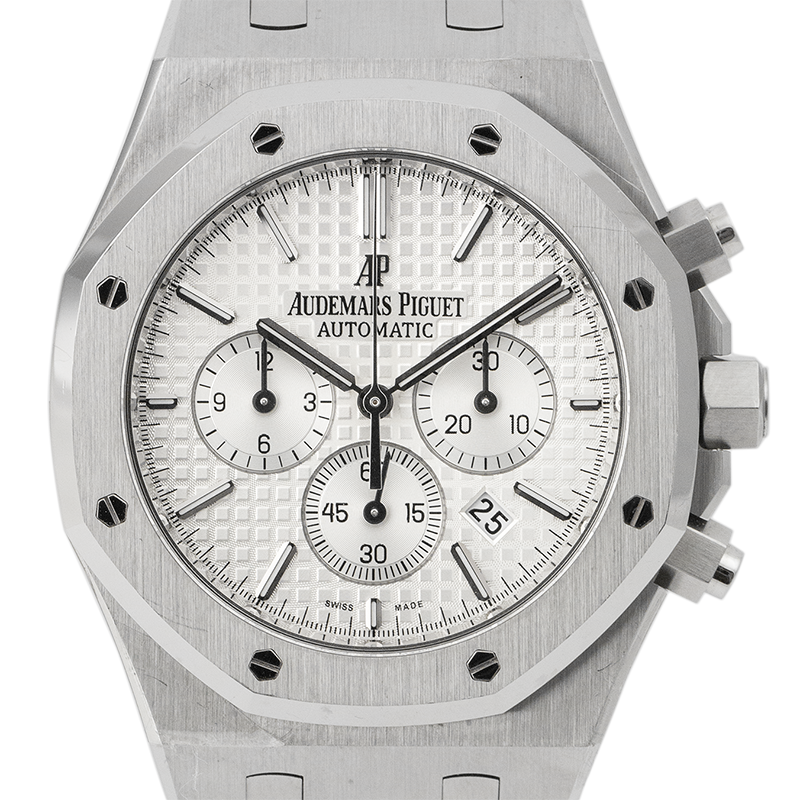 Audemars Piguet Royal Oak 41mm Steel White Chronograph Dial 26320ST.OO.1220ST.02