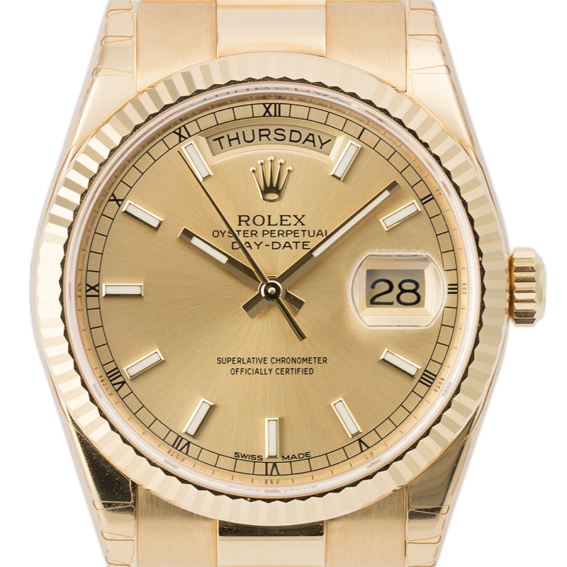 Rolex DateJust 36mm Steel/Rose Gold White/Roman Jubilee 116231