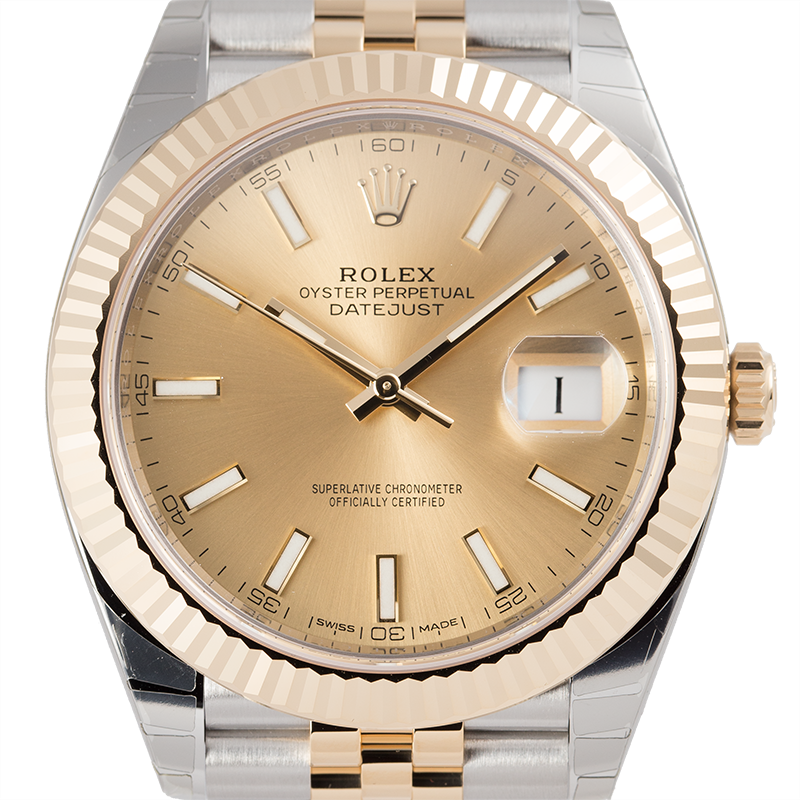 Rolex DateJust II 41 Steel and Yellow Gold Jubilee 126333