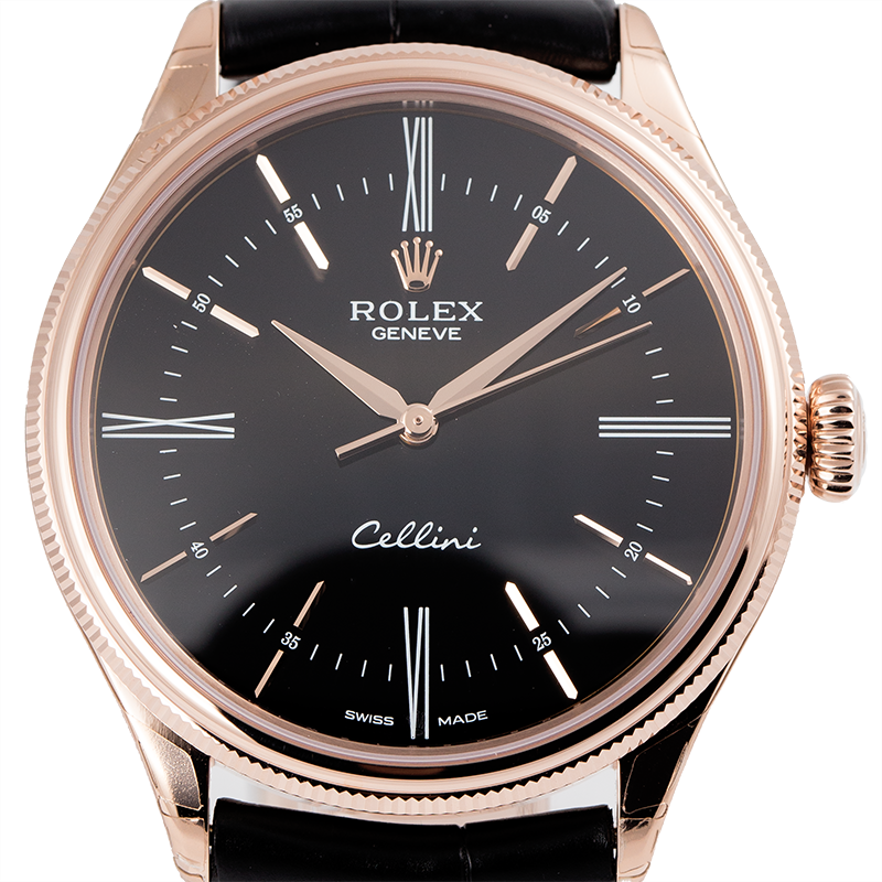 Rolex Cellini Time 18ct Everose Gold 50505