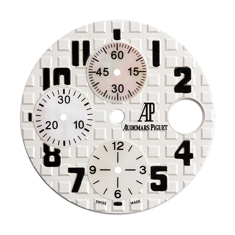 Audemars Piguet Royal Oak Offshore 42mm White/Mother of Pearl Custom Dial