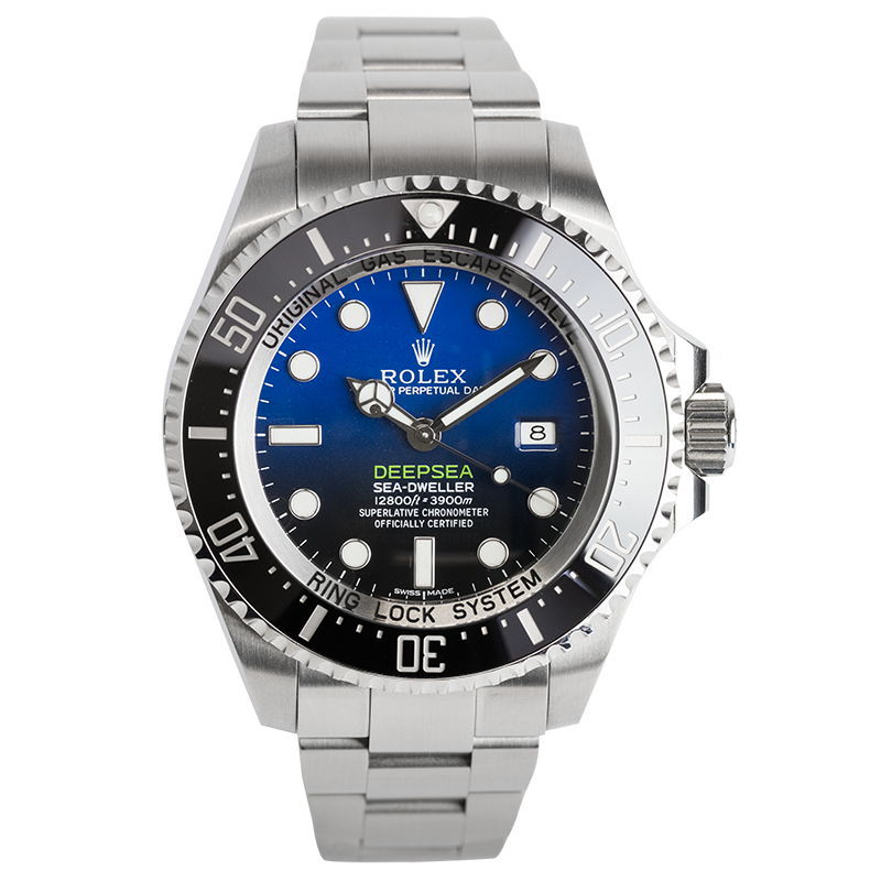 Rolex Deepsea Stainless Steel D-Blue Dial Watch 116660