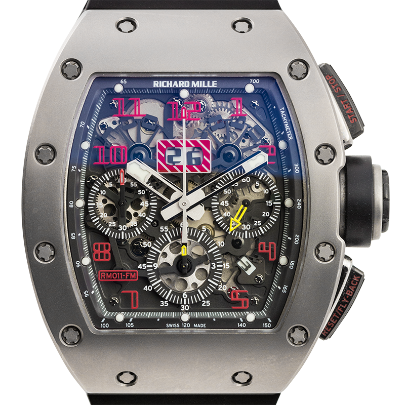 Richard Mille RM 011 Sandblast Automatic Flyback Chronograph Felipe Massa