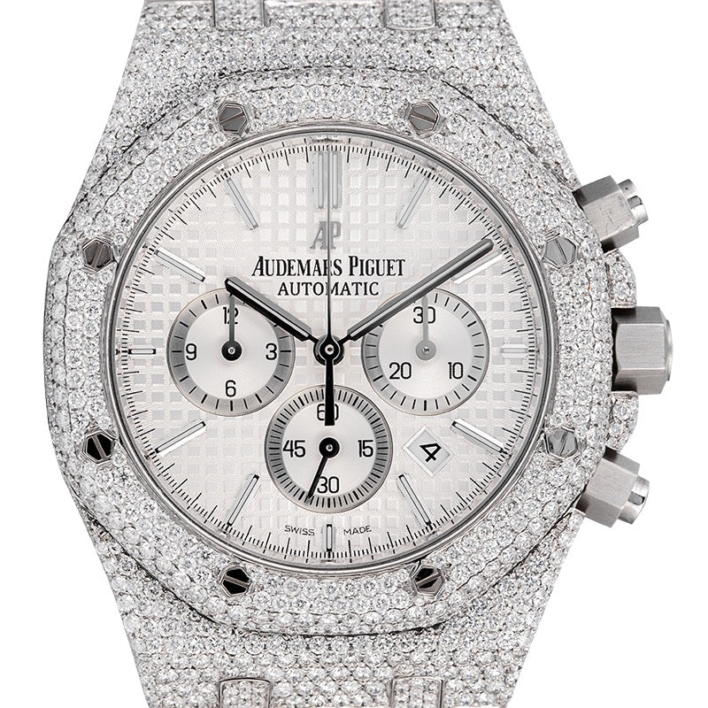 Audemars Piguet Royal Oak Chronograph Custom Diamond Set (Micro) 26320ST.OO.1220ST.02