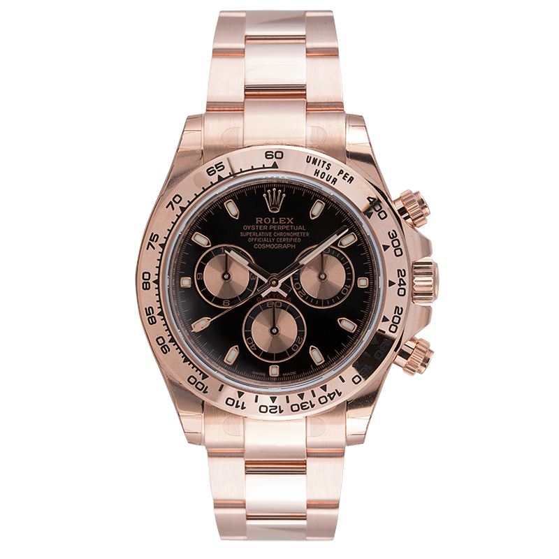 Rolex Cosmograph Daytona Everose Black-Pink/Index 116505