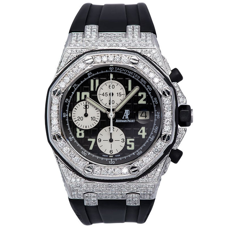 Audemars Piguet Royal Oak Offshore 42mm Diamond-Set Custom Watch 25940SK.OO.D002CA.01