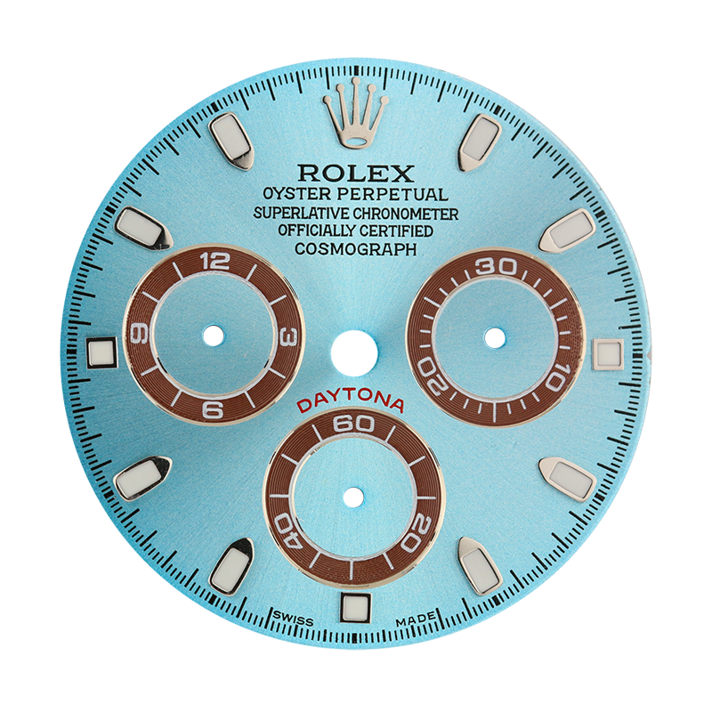 Rolex Daytona Ice Blue/Brown Custom Dial