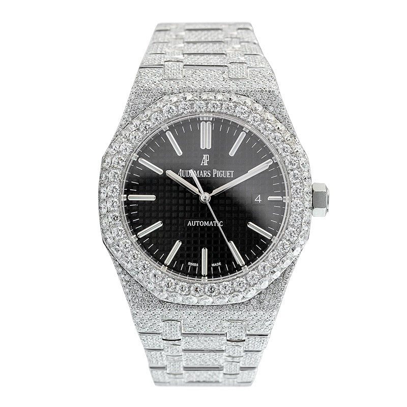 Custom Diamond Set Audemars Piguet Royal Oak 15400ST