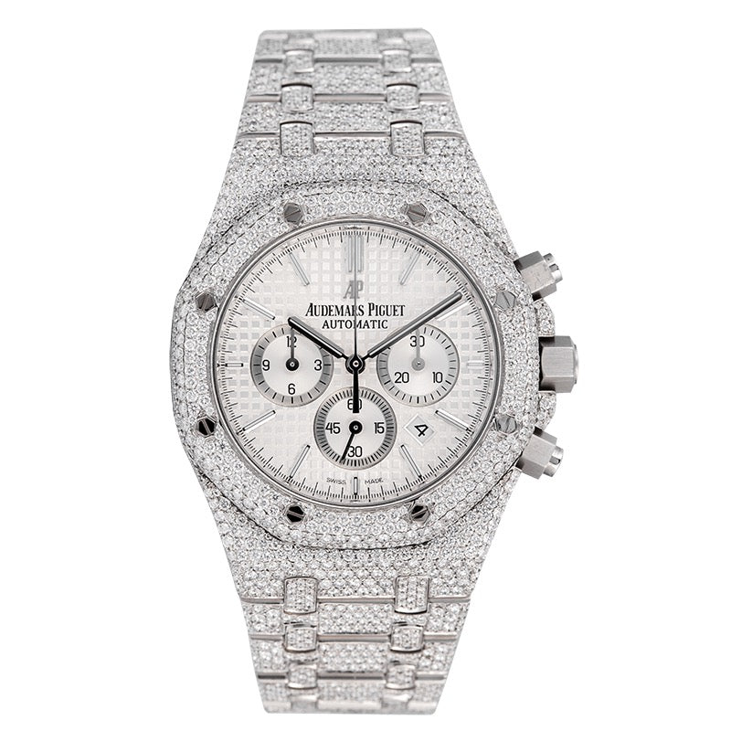 Audemars Piguet Royal Oak Chronograph Custom Diamond Set (Micro) 26320ST.OO.1220ST.02