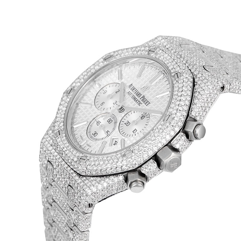 Audemars Piguet Royal Oak Chronograph Custom Diamond Set (Micro) 26320ST.OO.1220ST.02