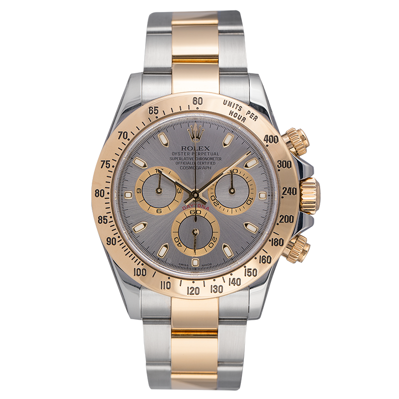 Rolex Cosmograph Daytona Steel and 18ct Yellow Gold Silver/Index 116523