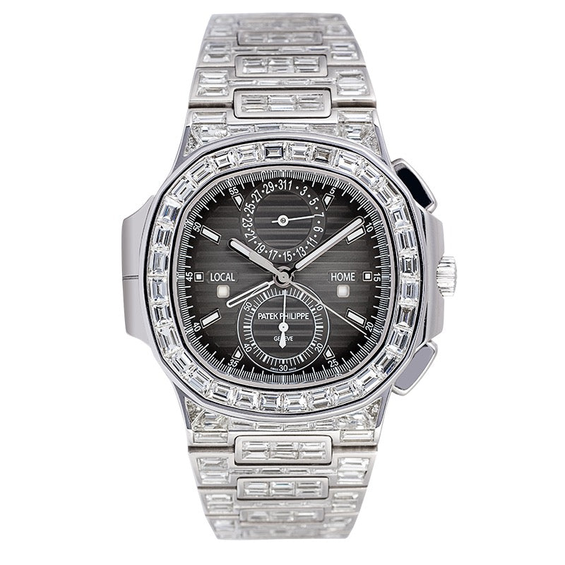 Patek Philippe Nautilus 5990 Custom Diamond Set Watch