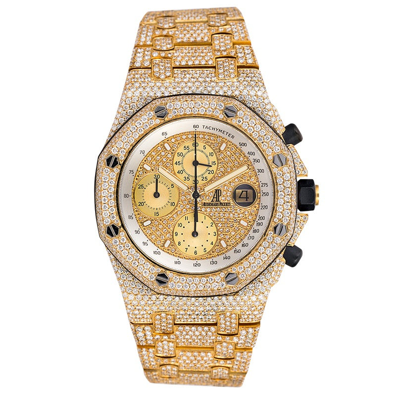 Diamond shops encrusted audemars piguet