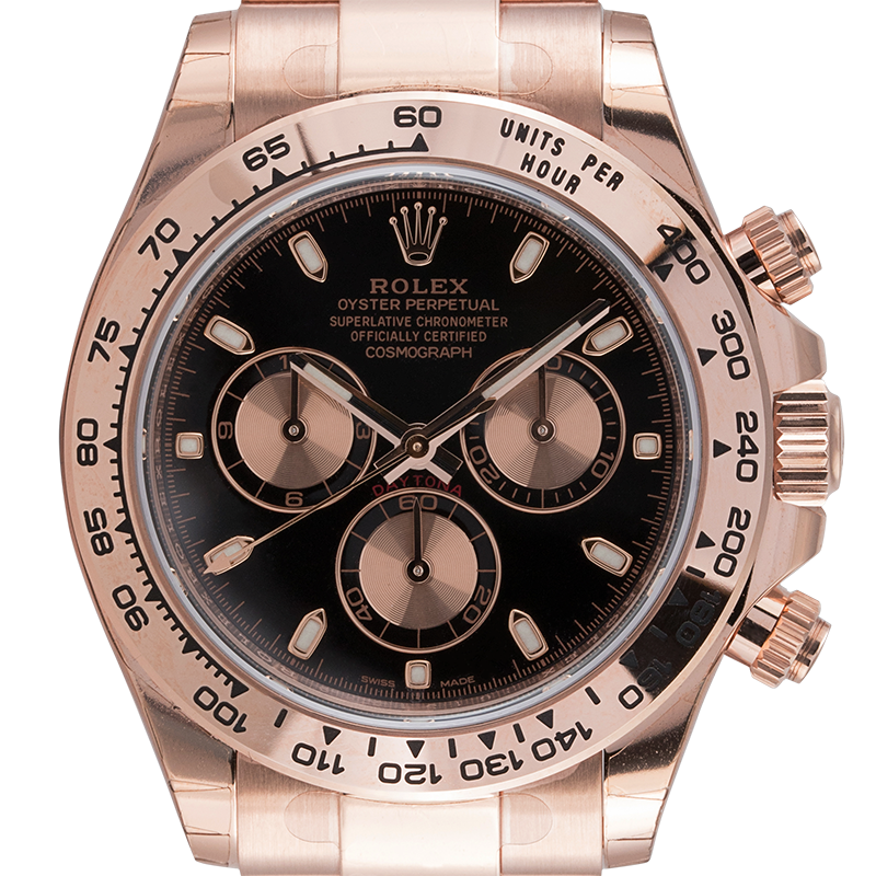 Rolex Cosmograph Daytona Everose Black-Pink/Index 116505