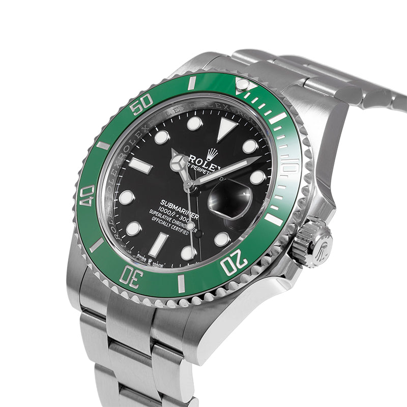 Rolex Submariner Date 41mm Black Dial Green Bezel 126610LV